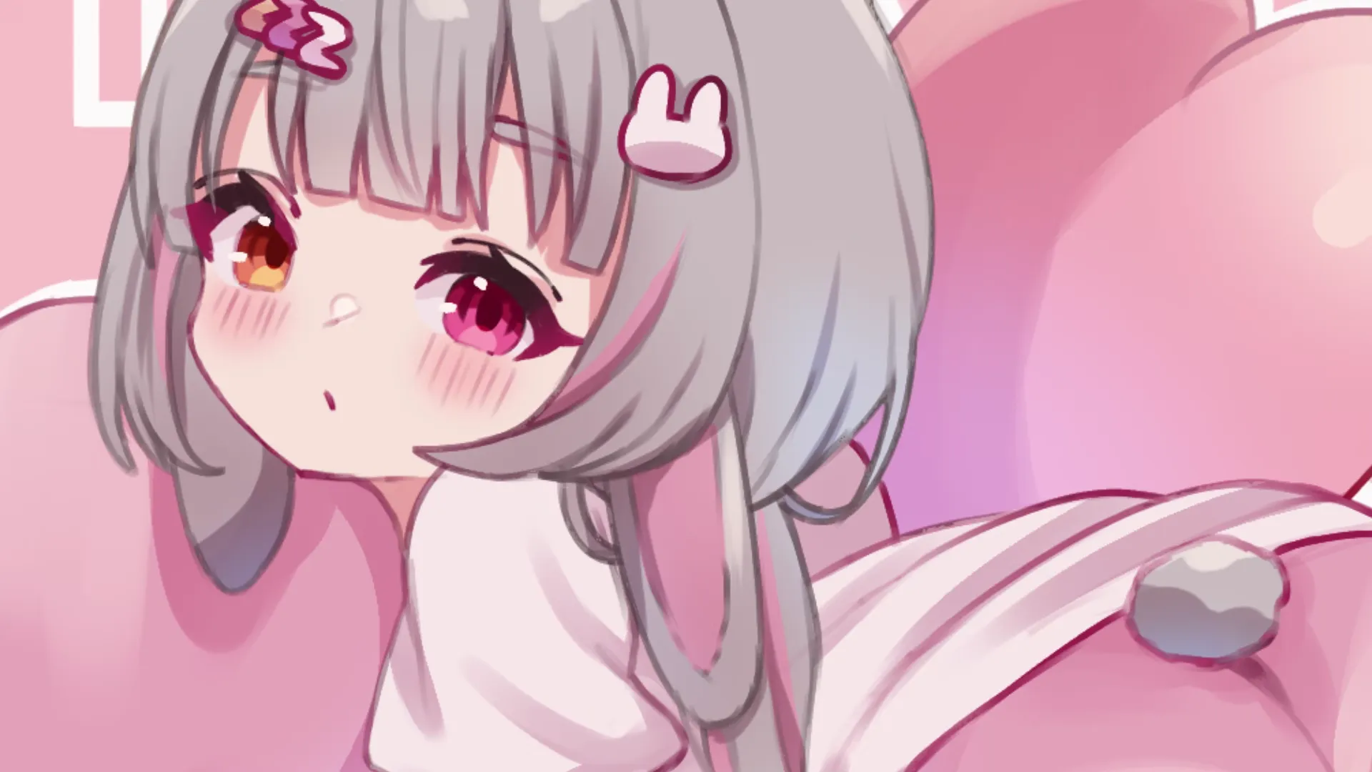 【ASMR】Bunny Pop Rock Mouth Sounds うさぎ 🐇