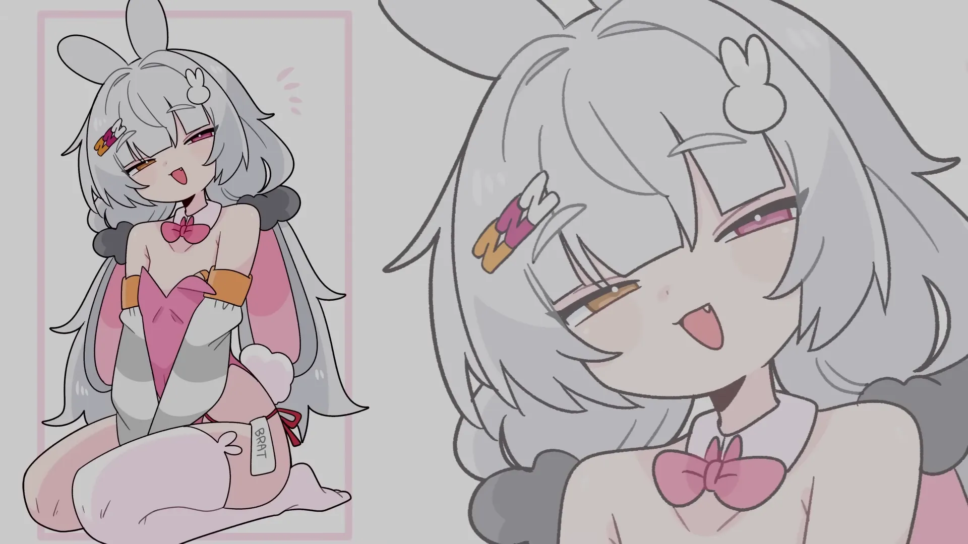【ASMR】Bratty Bunny Is a Zako..？ 💢😭