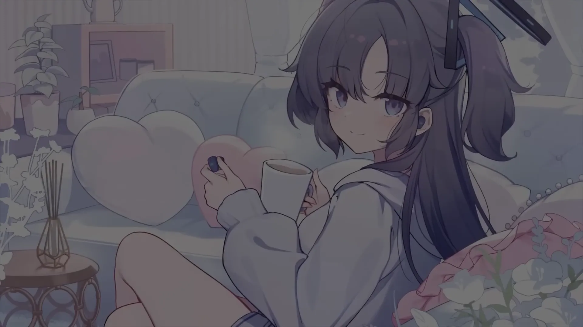 АСМР 🍵пледик и массажик головы🍵