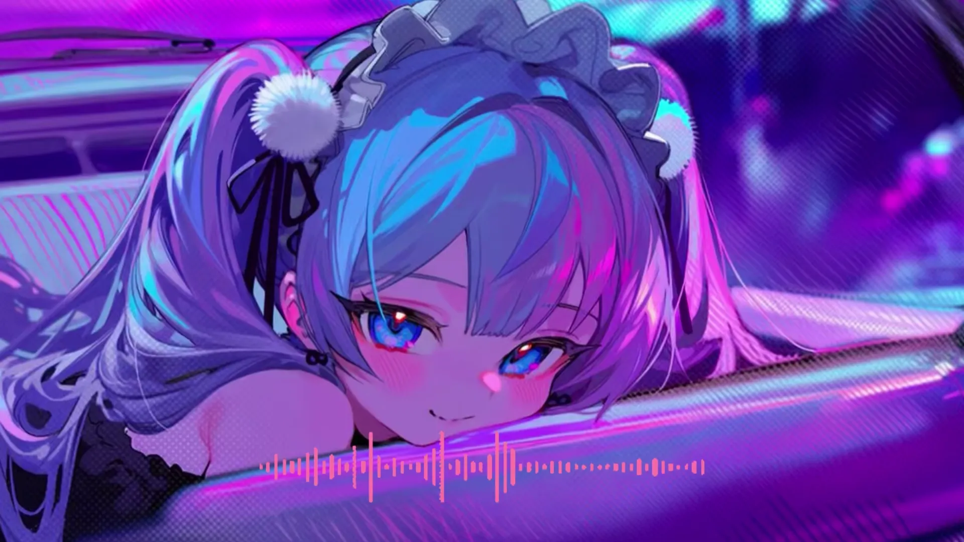 [ASMR] 🩷✨ Убираю негативные мысли, звуки пушистой ветрозащиты, ножнички, шепот 🩷💫