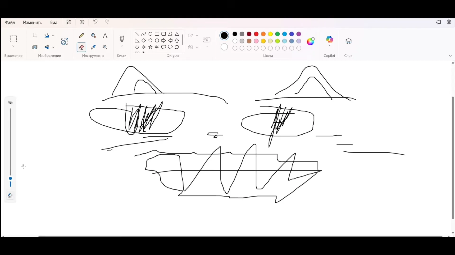 ASMR ｜ рисую в paint (быстро & хаотично) ♡